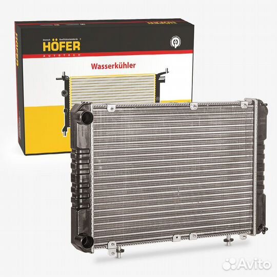 Радиатор охлаждения Vesta, Logan II (МКПП, А/C)