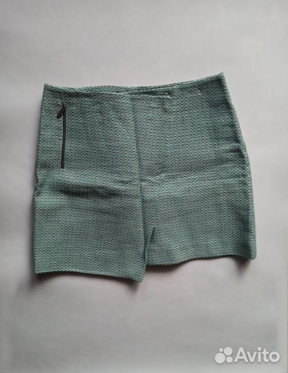 Юбка мини Karen Millen 42-44 лен хлопок