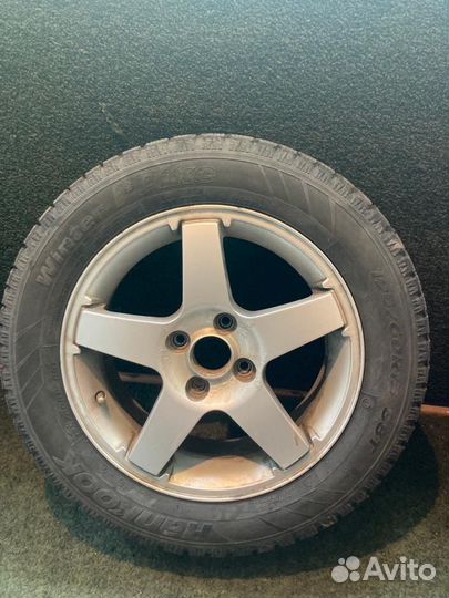 R15 Hankook Winter I'Pike 195/60, PCD 4x100 DIA 54.1