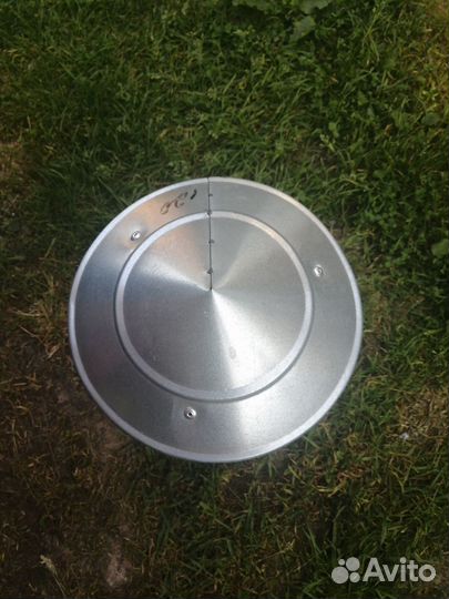 Зонт на трубу для печки стальной