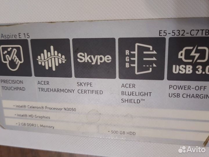 Ноутбук Acer Aspire E5 532 C7TB