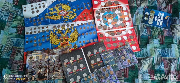 Коллекция монет и бонов