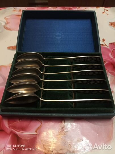 Ложки чайные мельхиоровые СССР