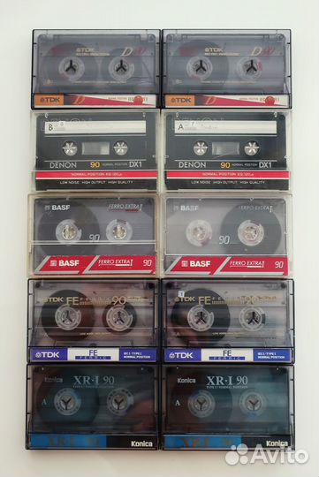 Набор аудиокассет для записи кассеты