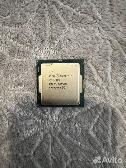 Процессор intel core i7 7700k