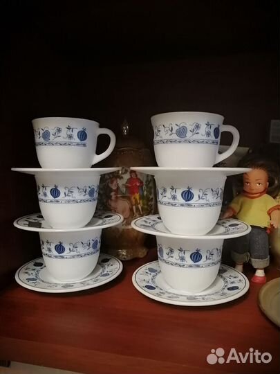 Чайно кофейный сервиз