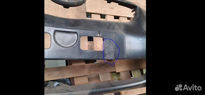 Бампер передний toyota corolla 06