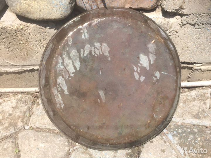 Латунный таз для варенья