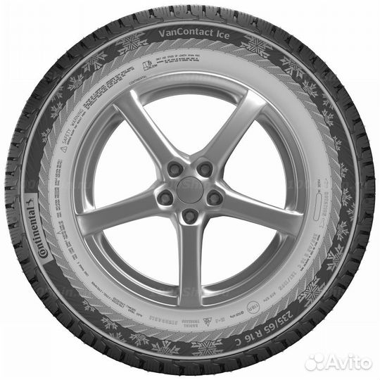 Continental VanContact Ice 185/75 R16C 104R