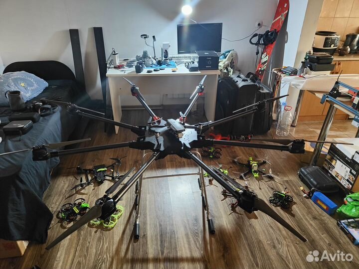 Квадрокоптер октокоптер 1500 грузолет