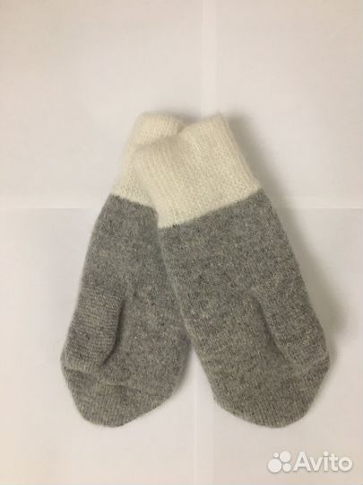 Варежки носки зимние шерсть