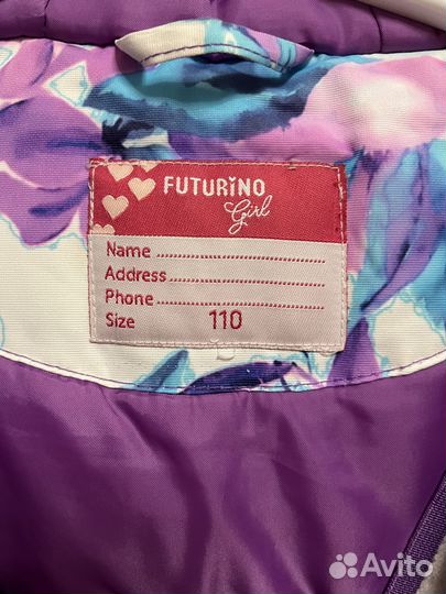 Зимний комбинезон для девочки