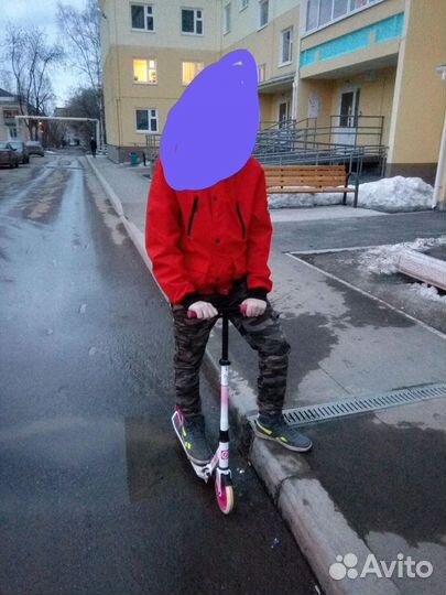 Самокат двухколесный бу