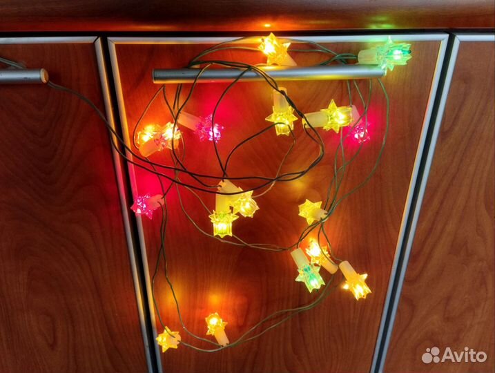 Гирлянда электрическая СССР