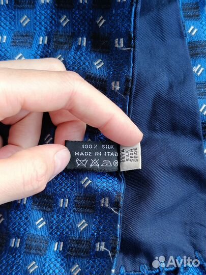 Шелковый шарф кашне Ken Scott