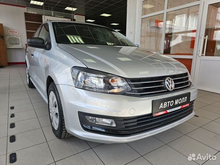 Volkswagen Polo 1.6 AT, 2016, 143 500 км