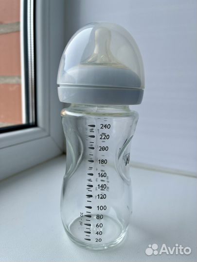 Бутылочки avent стекло 240 мл