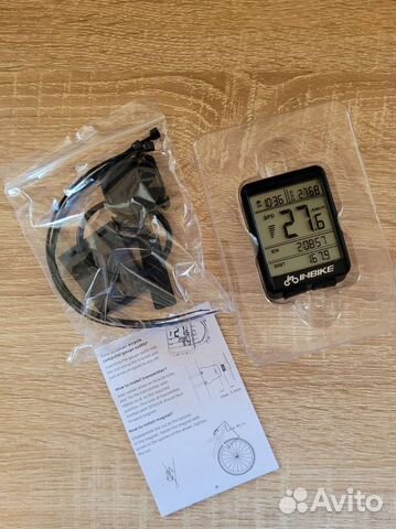 Велокомпьютер беспроводной Inbike, 2.1 дюйма