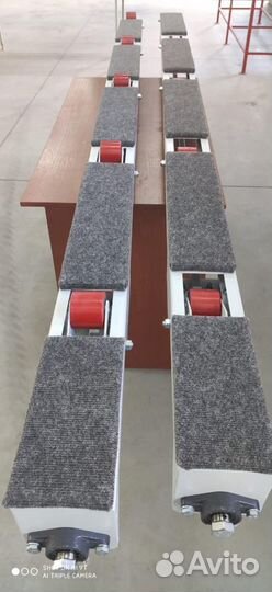 Ложементы с роликами