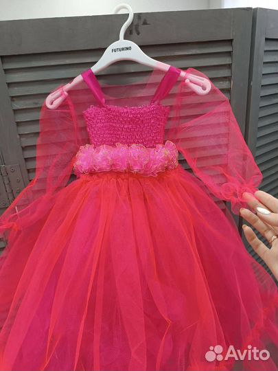 Праздничное платье для девочки на новый год