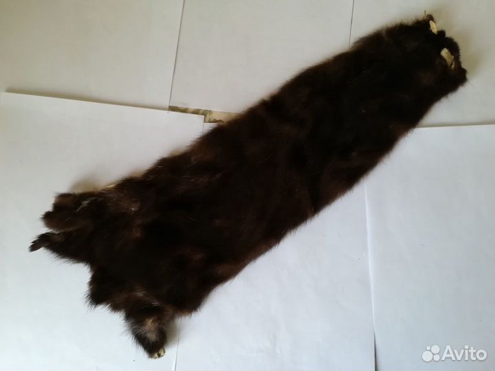 Шкурки норки, новые, заводской выделки, СССР