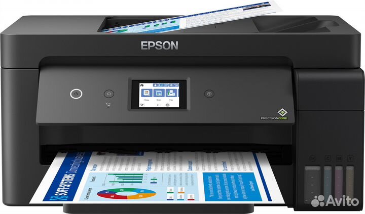 Мфу струйное epson L14150, цветной, A3+