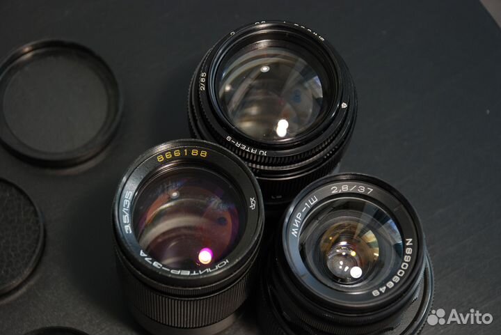 Советские объективы 3шт