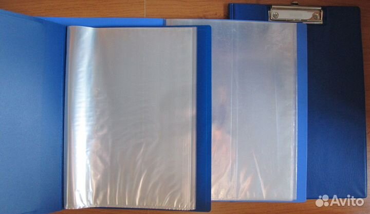 Папки пластиковые новые и б/у одним лотом