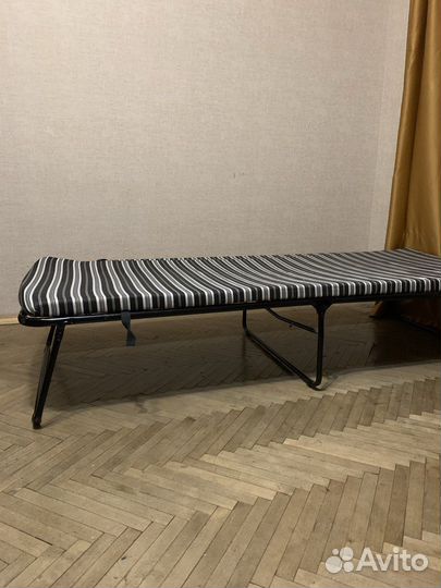 Раскладушка из икеи с матрацем