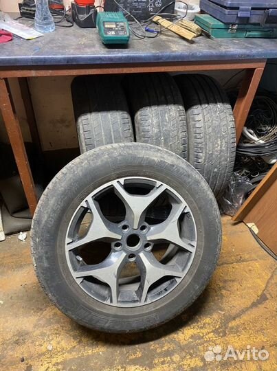 Диски с хендай ах35 (Субару аутбек)