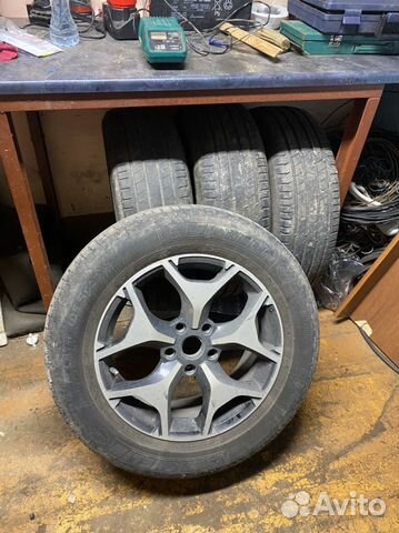 Диски с хендай ах35 (Субару аутбек)