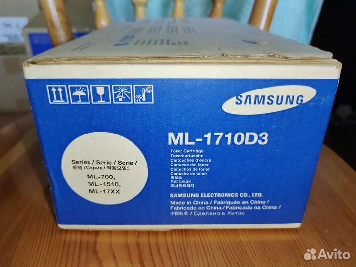 Картридж оригинальный ML-1710D3, ресурс 3000, чёрн