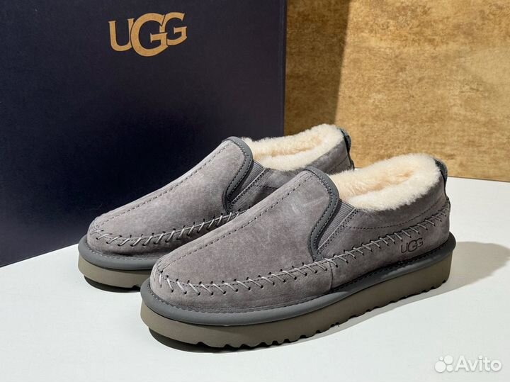 Ugg Stitch Slip On Black