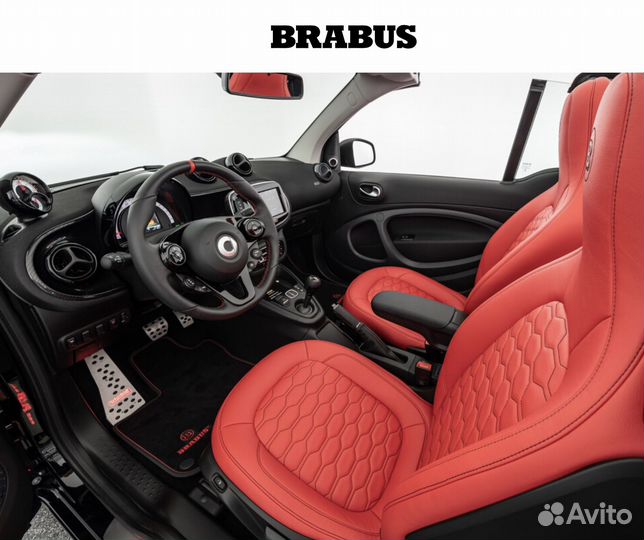 Накладки декор карбон SMART 451 Brabus