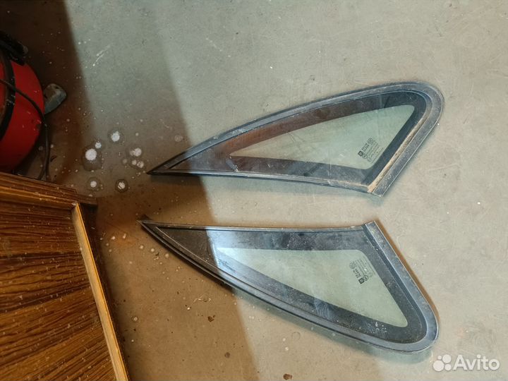 Задние боковые стекла Шевроле Лачетти седан