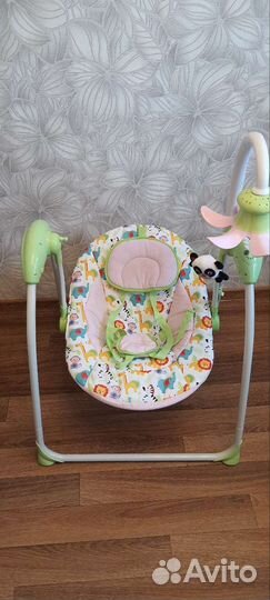 Детские электронные качели Fisher Price