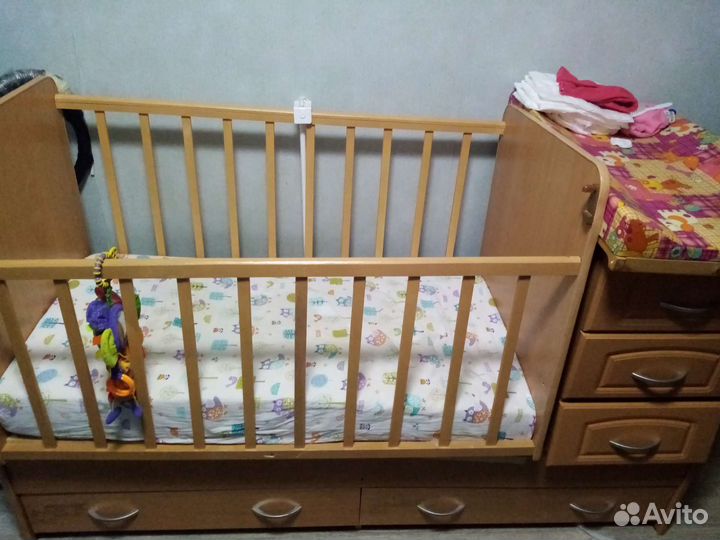 Детская кроватка трансформер