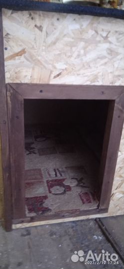 Будка для собаки утепленая