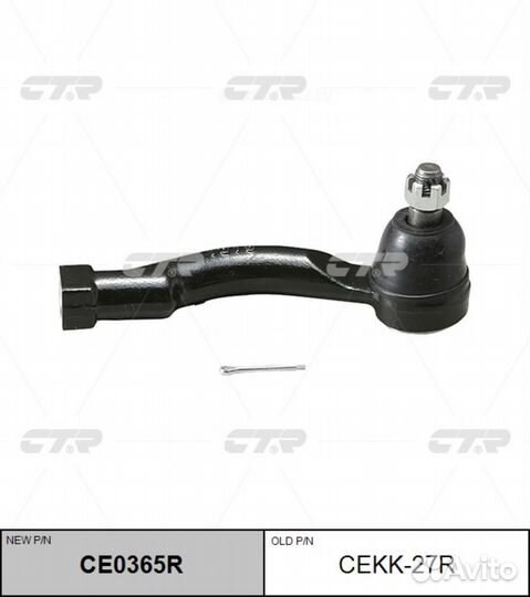 CTR CE0365R / cekk-27R Наконечник рулевой тяги пра