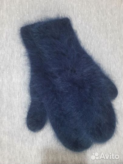 Варежки из ангоры