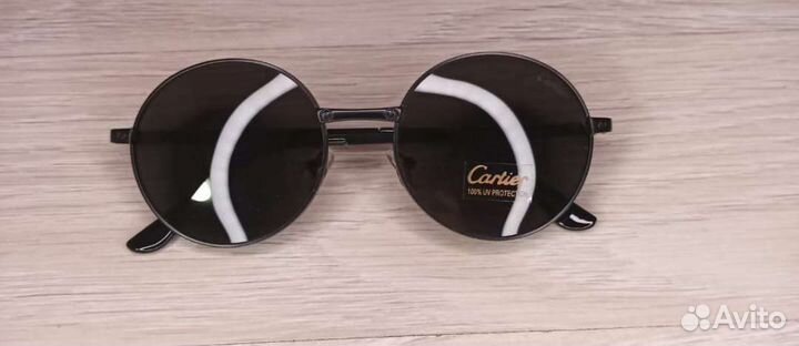 Очки солнцезащитные UV Cartier 8306 Чёрные