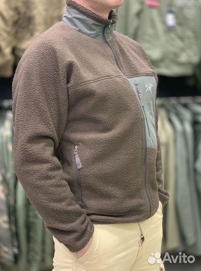 Куртка Флисовая Arcteryx Коричневая