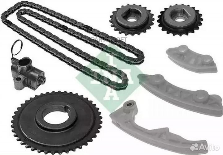 INA 559006110 559 0061 10 рем.к-кт цепи грм\ Opel