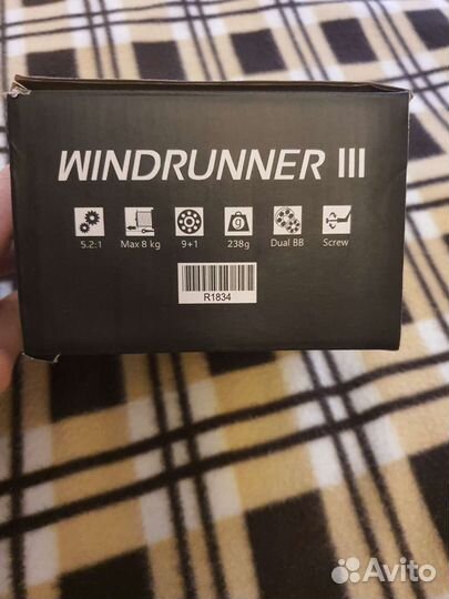 Windrunner III катушка 2500 +шпуля