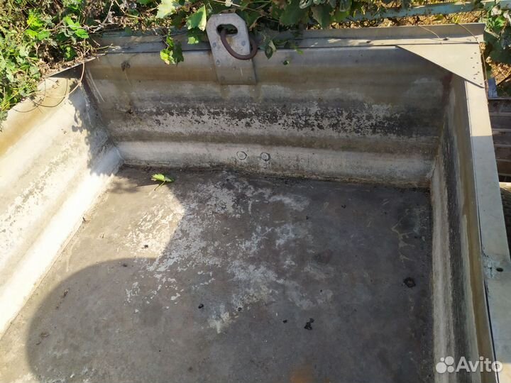 Алюминиевый бассейн (корыто)