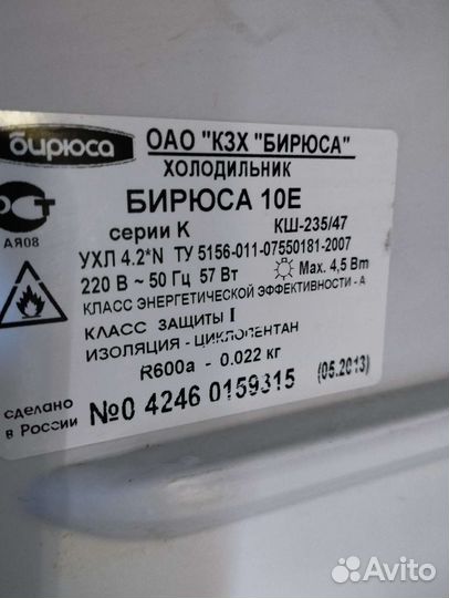 Бирюса 10Е с доставкой