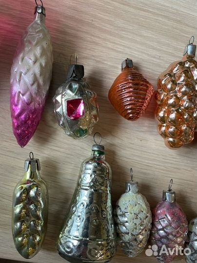 Елочные игрушки СССР