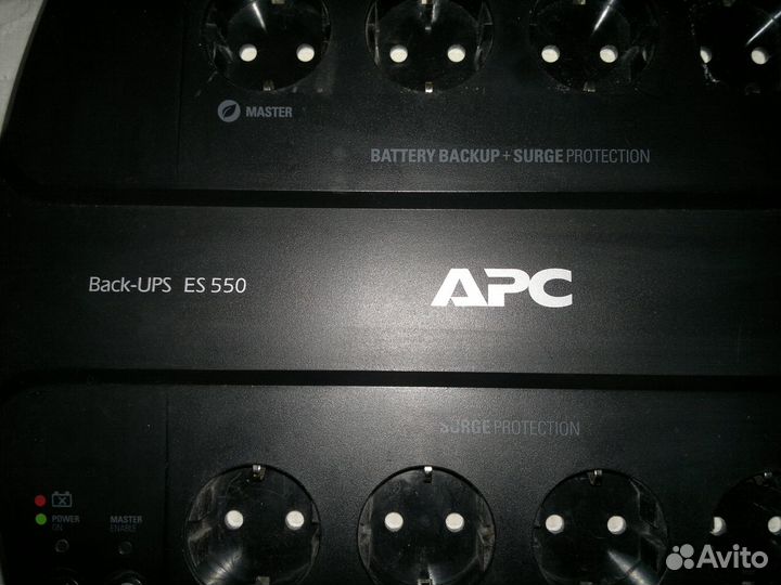 APC Back-UPS BE550G + Back-UPS ES525