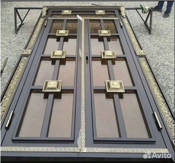 Ворота художественная ковка