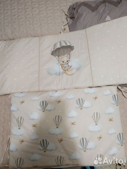 Бортики в детскую кроватку